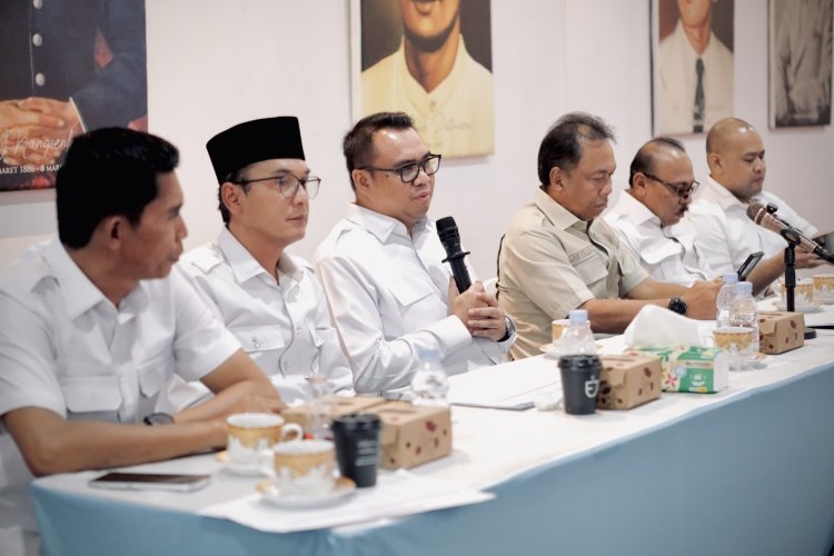 Rapat Konsolidasi Kepengurusan DPC Gerindra Kukar di DPD Gerindra Kaltim (Foto: Dok. Partai Gerindra Kukar)
